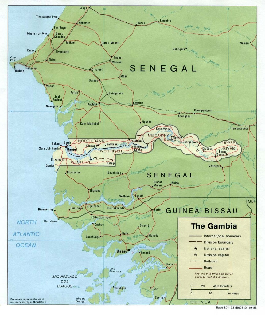 Gambia-map-political