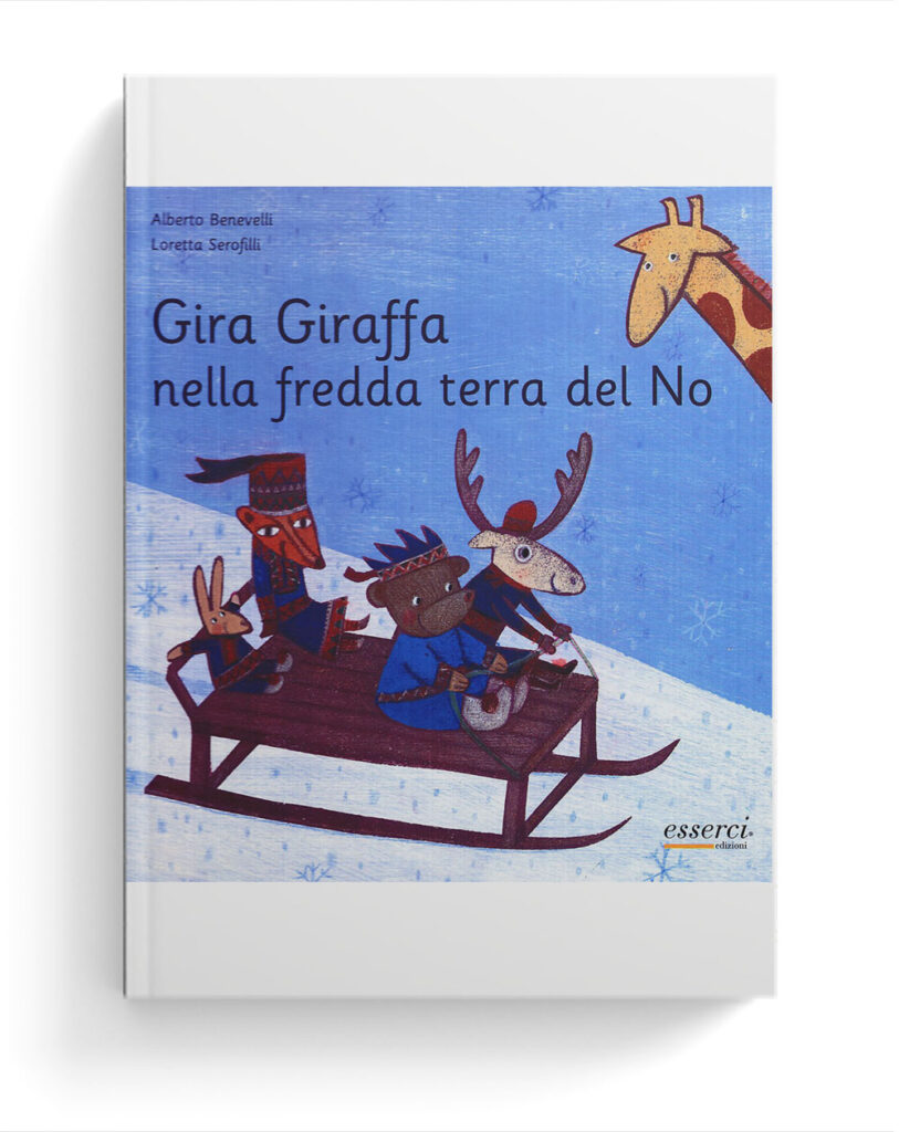 Gira Giraffa nella fredda terra del No