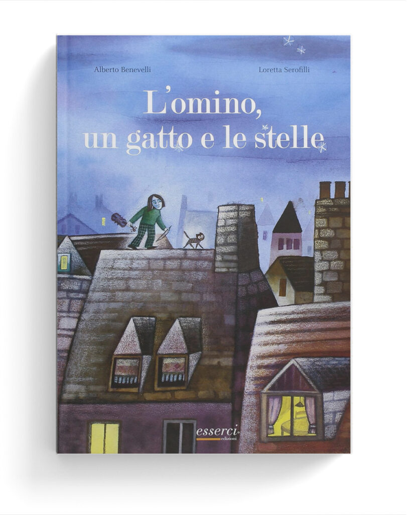 L'omino, un gatto e le stelle